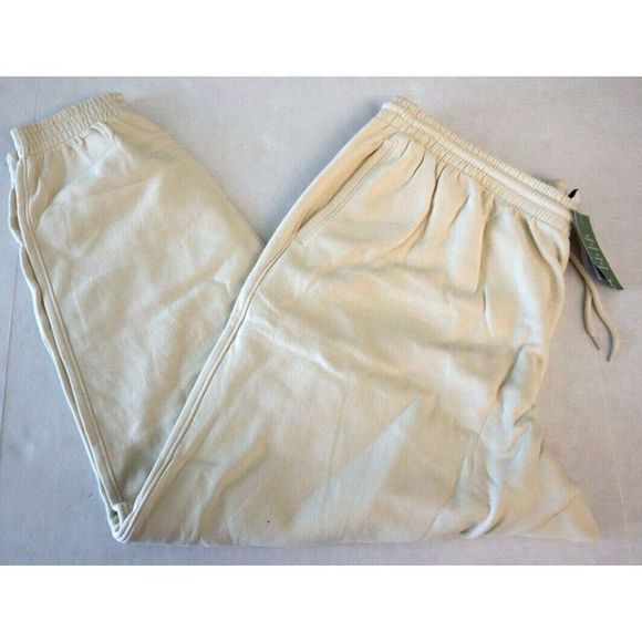 H&M 0975845 051 Women's Sz XL Beige Basics Divided High Waist Sweatpant Joggers - Picture 2 of 10